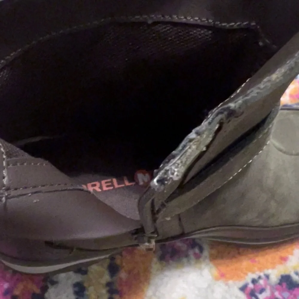 Merrell Dark Brown Winter Boots with Buckle